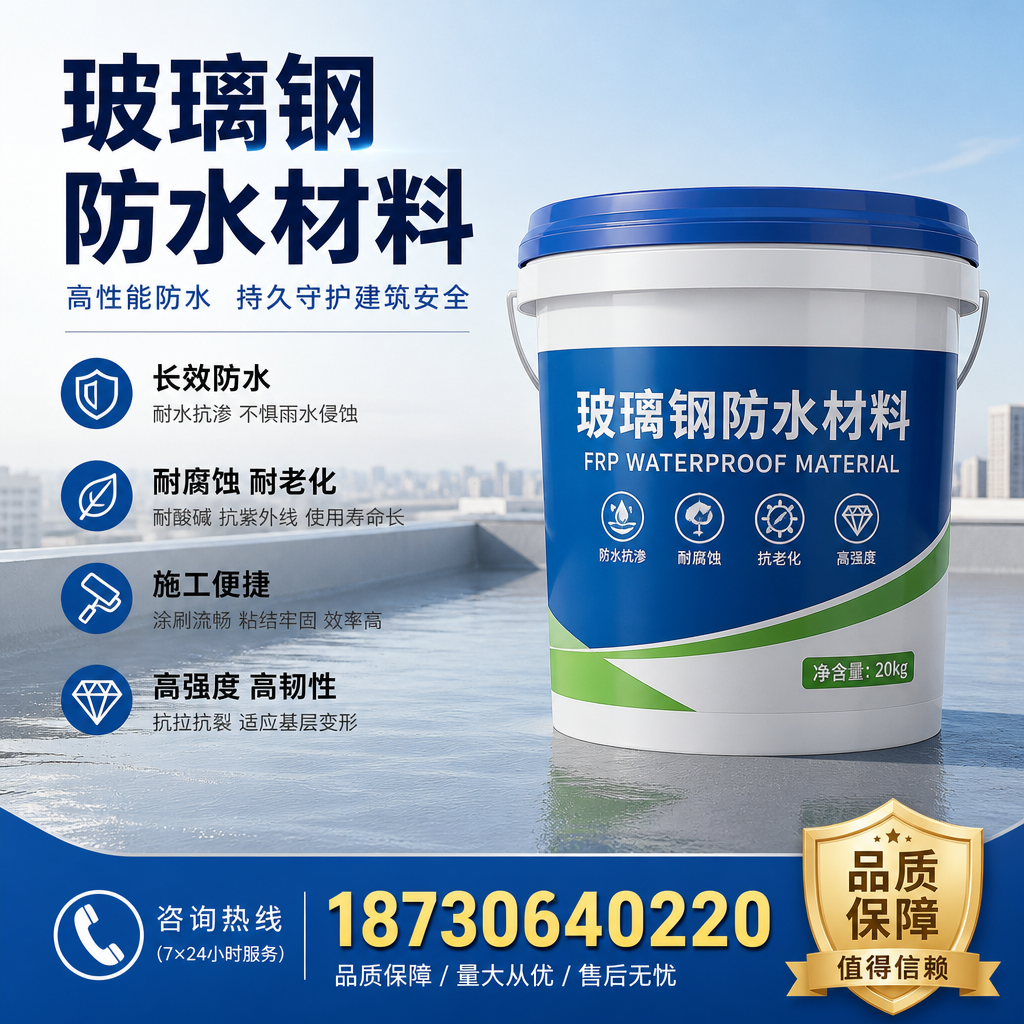 专家解析:玻璃钢防水材料的市场前景分析在 张掖